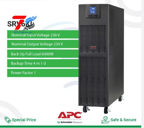 Bộ lưu điện APC Easy Online SRV6KI (6KVA/6KW)
